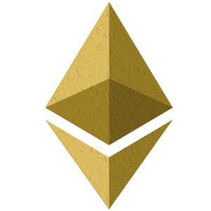 Ethereum Gold Coin Logo
